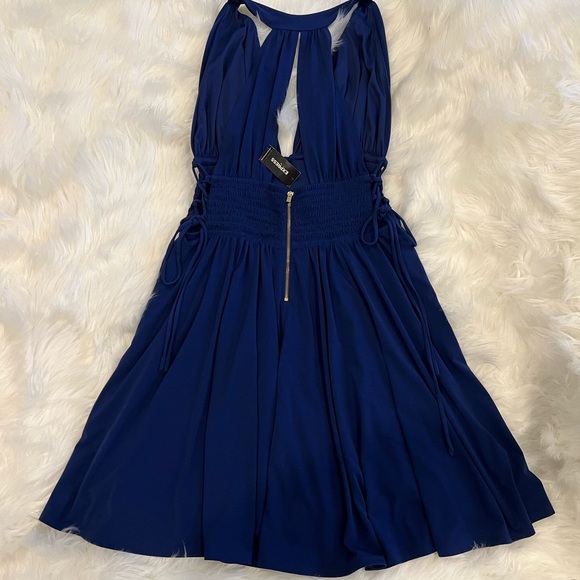 Medium, blue Express dress - Picture 4 of 4